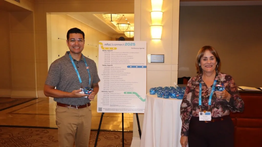 David and Ana presenting at NFCC